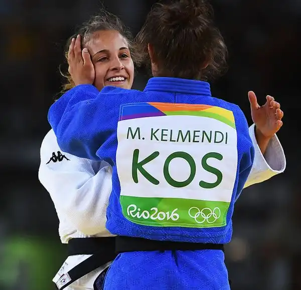 Odette Giuffrida ha ottenuto l'argento, battuta nella finale della categoria fino a 52 kg dalla kosovara Majlinda Kelmendi,