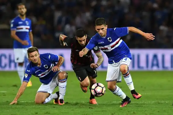 Bacca risponde in campo: Samp affondata.Il Milan supera per 1-0 i doriani.