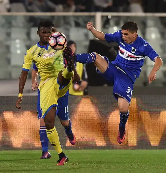 Fa tutto Campagnaro, pari Samp. Finisce 1-1 a Pescara il secondo anticipo del sabato.