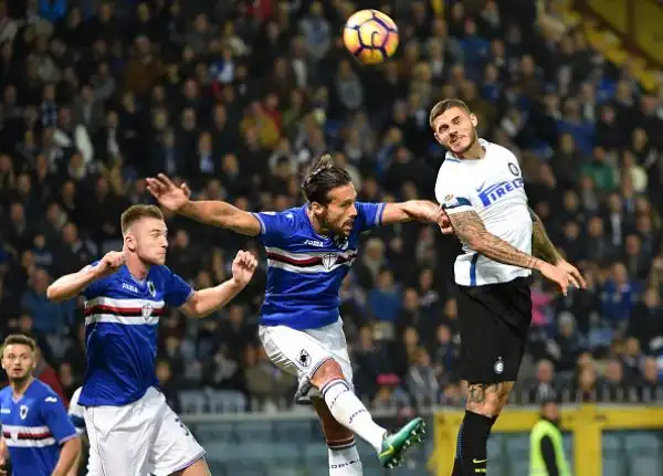 La Samp rimette nei guai l'Inter e De Boer. Con un gol di Quagliarella la squadra di Giampaolo piega i nerazzurri a Marassi riaprendo la crisi interista.