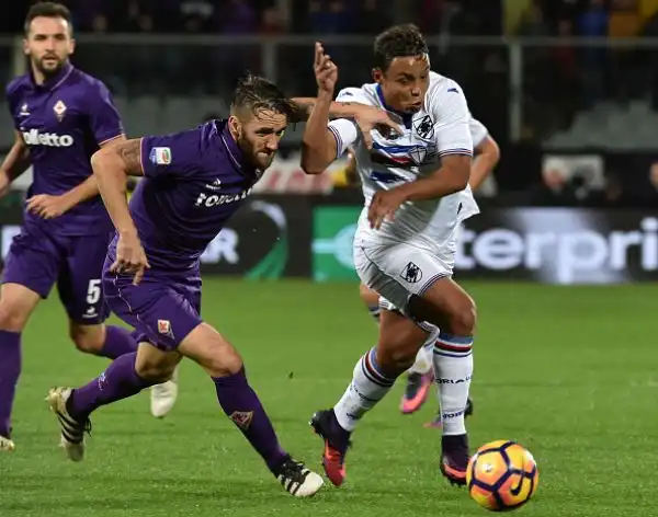 I viola fanno la gara e trovano il vantaggio al 37' grazie un tiro-cross di Bernardeschi. I gigliati sfiorano in più occasioni il raddoppio, ma al 57' Muriel pareggia con un bel colpo di testa.