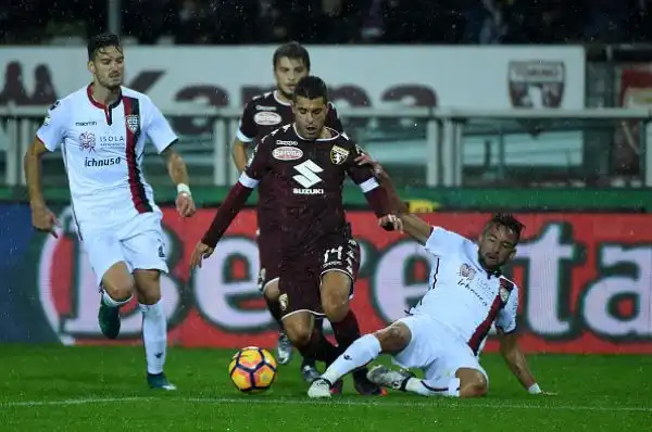 Partita a senso unico allo stadio Olimpico Grande Torino, con il Cagliari travolto nel primo anticipo del sabato dalle reti di Ljajic, Belotti, Benassi, Baselli e ancora Belotti.