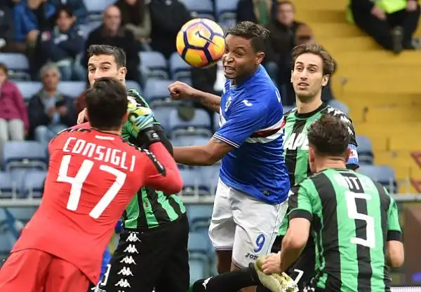 Cuore Samp, Sassuolo rimontato: 3-2! La formazione di Eusebio Di Francesco spreca 2 gol di vantaggio e si fa rimontare a Marassi.