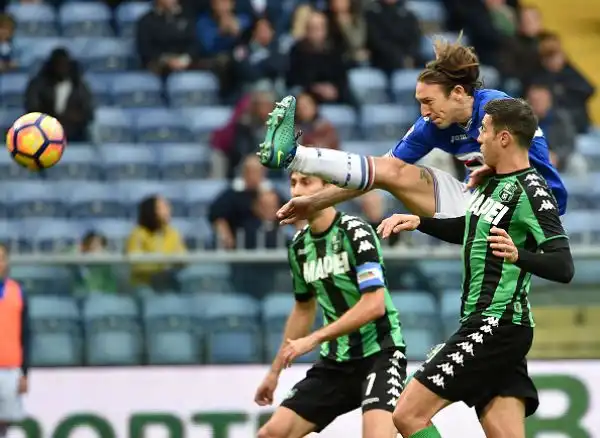 Cuore Samp, Sassuolo rimontato: 3-2! La formazione di Eusebio Di Francesco spreca 2 gol di vantaggio e si fa rimontare a Marassi.