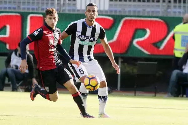 Al Sant'Elia la squadra di Rastelli piega l'Udinese con un rigore di Farias e un bel gol di Sau, di Fofana il gol de momentaneo pareggio friulano.