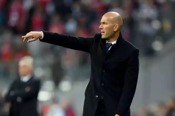 Zidane ha vinto tre Champions League consecutive da allenatore del Real Madrid