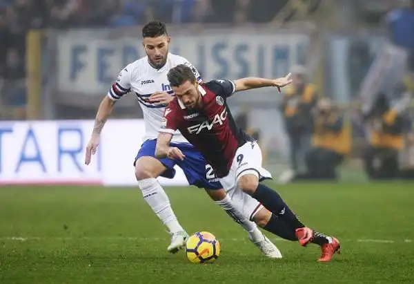 Netta vittoria del Bologna contro la Sampdoria nel primo anticipo di serie A.