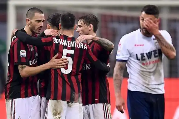 Successo di misura per il Milan, grazie ad un gol del suo capitano Bonucci, che aggancia Udinese, Fiorentina e Torino a 28 punti in zona Europa League.