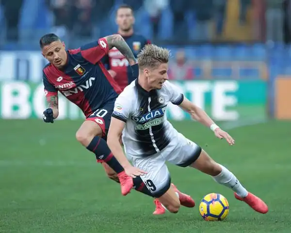 Preziosa vittoria dei friulani a Genova grazie ad un gol di Behrami nella ripresa.