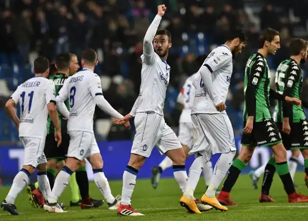 Al Mapei Stadium gli orobici passano in vantaggio nel primo tempo con Masiello e chiudono il match nella ripresa prima con Cristante e poi con Freuler.