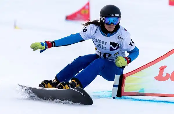 Julia Dujmovits: Snowboard  Plalom Sarallelo - Austria