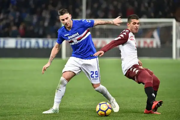 Serie A, Sampdoria-Torino 1-1: sorride solo Giampaolo.  A segno Torreira e Acquah, poi espulso: i granata restano a -5 dai blucerchiati.