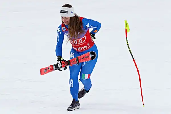 Sofia Goggia, Fiamme Gialle, ha conquistato un bronzo nello slalom Gigante ai Mondiali di Saint Moritz nella scorsa stagione. Ha dovuto saltare i Giochi di Sochi a causa di un grave infortunio.