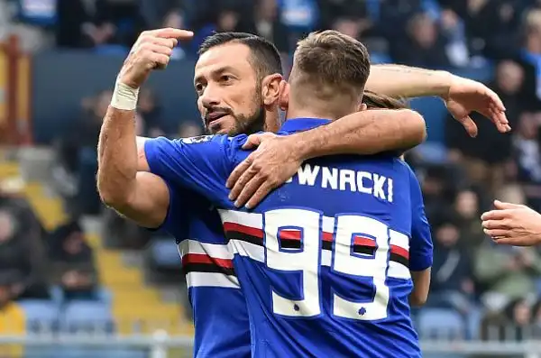 A Marasi i blucerchiati piegano gli Scaligeri nella ripresa con una rete di Barreto e un rigore di Quagliarella.