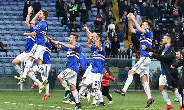 A Marasi i blucerchiati piegano gli Scaligeri nella ripresa con una rete di Barreto e un rigore di Quagliarella.