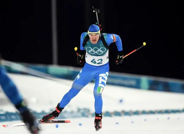 Dominik Windisch, bronzo nel Biathlon Sprint.