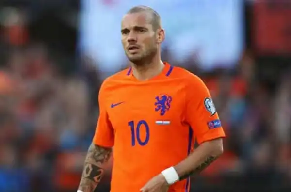 Evidentemente Sneijder non ha buoni ricordi dell'ex Barcellona