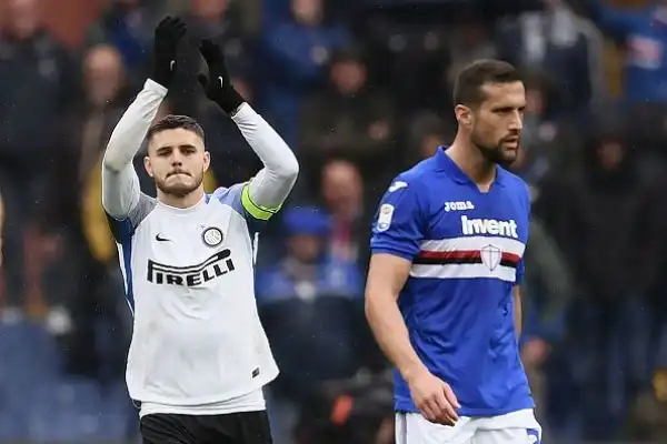 L'Inter travolge per 5-0 la Sampdoria nell'anticipo delle 12.30 della ventinovesima giornata di serie A. Capitan Icardi si risveglia dal letargo e con quattro reti trascina i nerazzurri alla vittoria.