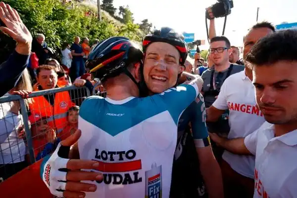 Il belga Tim Wllens ha vinto con una progressione imperiosa la quarta tappa del 101esimo Giro d'Italia, la Catania-Caltagirone di 202 chilometri.