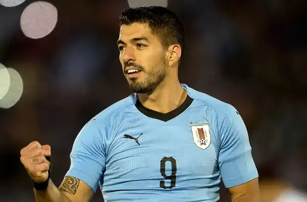 Suarez è il migliore goleador di sempre dell'Uruguay