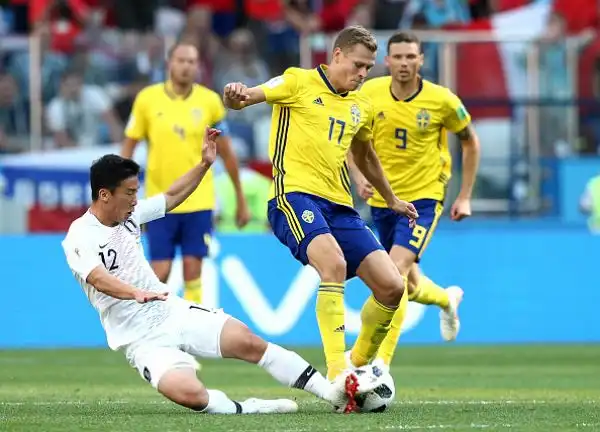 Gli scandinavi si impongono di misura per 1-0 contro la Corea del Sud, stesa da Granqvist, a segno su un calcio di rigore assegnato dal Var.