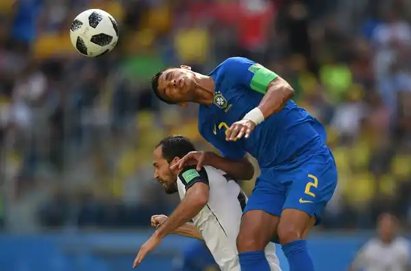 Thiago Silva ha indossato la fascia nelle partite con Costa Rica, alla seconda giornata dei Mondiali, e Messico, ottavi di finale