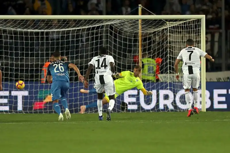 La Juve vince grazie alla doppietta di Cristiano Ronaldo. Per l'Empoli in gol il solito 'Ciccio' Caputo, con un gran gol.