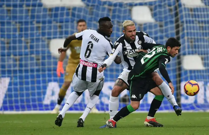 Finisce in parità la sfida del Mapei Stadium tra Sassuolo e Udinese
