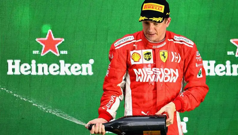 A ottobre Kimi Raikkonen ha vinto il suo ultimo Gran premio con la Ferrari