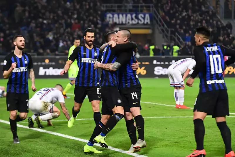 I nerazzurri superano la Sampdoria sotto gli occhi del bomber "ribelle".
