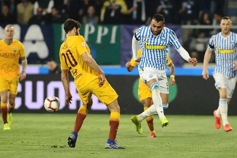 Prima sconfitta per Claudio Ranieri: la Roma perde per 2-1 contro la Spal a Ferrara nel secondo anticipo della ventottesima giornata di serie A