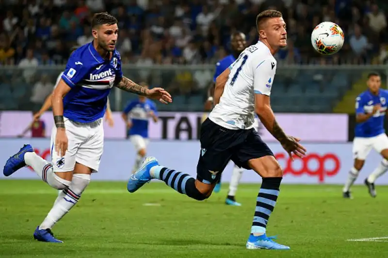 La Lazio stende per 3-0 i blucerchiati a Marassi con le reti di Immobile (doppietta ) e Correa.