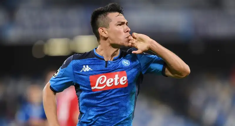 Napoli, messaggio di Hirving Lozano via social network