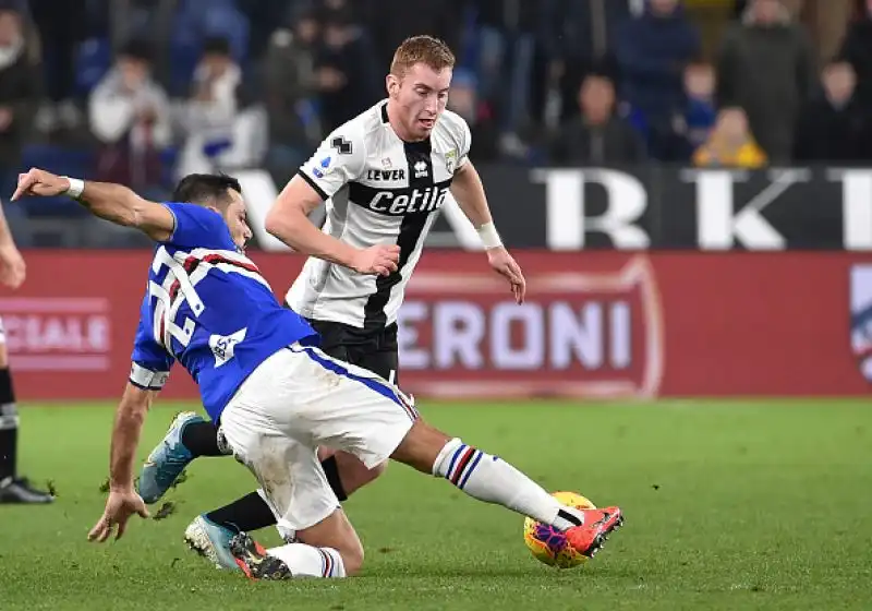Il Parma riapre la crisi della Sampdoria. Un gol di Kucka ferma la squadra di Ranieri che resta in una zona poco rassicurante di classifica.