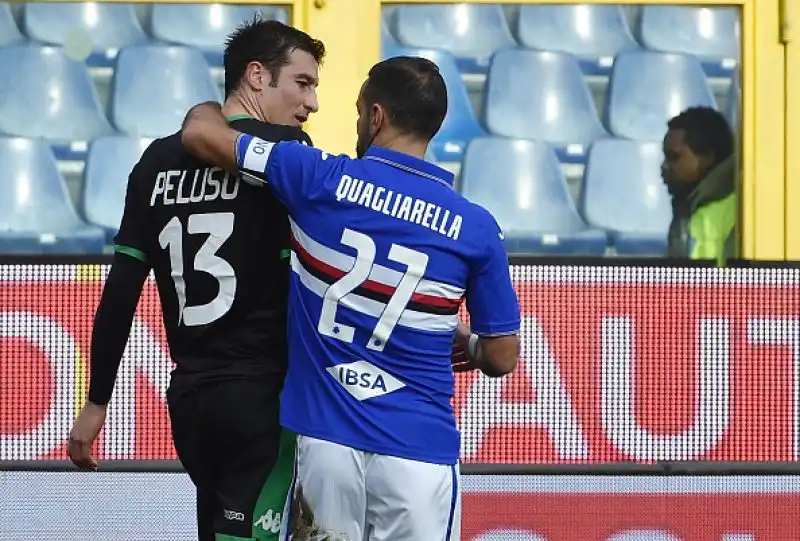 Sassuolo e Sampdoria invece si annullano: la squadra di De Zerbi riesce a strappare lo 0-0 nonostante l'espulsione di Peluso al minuto 25