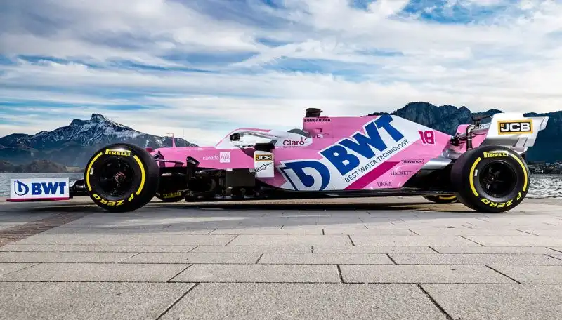 Lance Stroll e Sergio Perez affronteranno il prossimo mondiale 2020 con una monoposto ancora più rosa