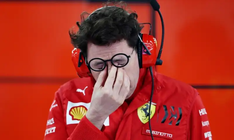 Mattia Binotto lapidario sull’amara domenica di Charles Leclerc