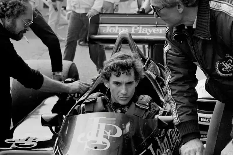 Lasciata la Toleman il brasiliano si trasferì alla Lotus