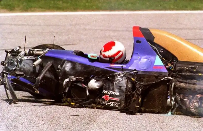  il giorno prima, sullo stesso circuito, era morto Roland Ratzenberger