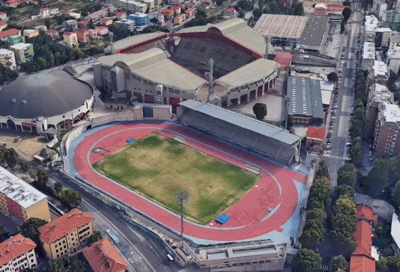 Nello stadio di Trieste intitolato a Giuseppe Grezar
non si giocarono partite del Mondiale 90.