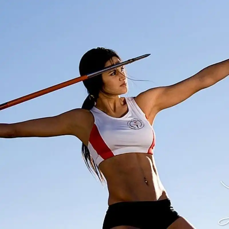 L'atleta nata ad Asuncion si è affermata sia nelle competizioni agonistiche sia nei concorsi di bellezza.