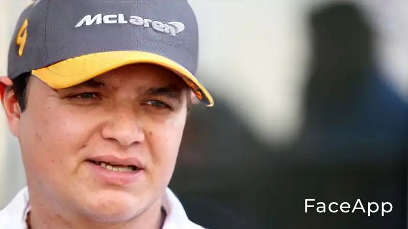 Il driver della McLaren Lando Norris.