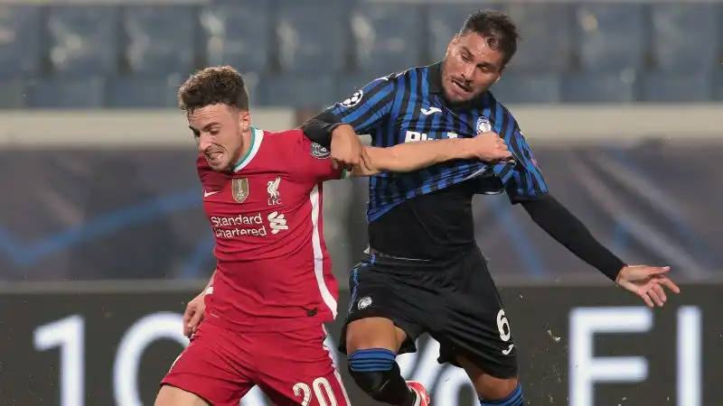 Atalanta mai in partita con il Liverpool: i Reds passano a Bergamo 5-0.