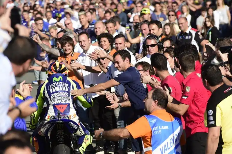 Valencia 2015:  bagno di folla per il campione vittima del 'biscotto'