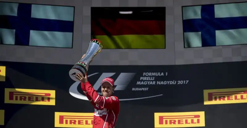 Ungheria 2017: nonostante alcuni problemi allo sterzo, Vettel riesce a portare a casa una vittoria preziosa, la quarta stagionale.