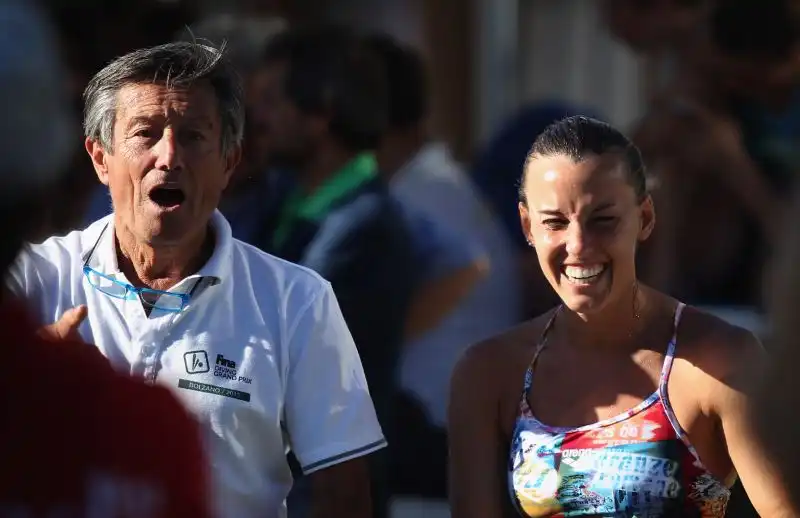 Tania Cagnotto è figlia d'arte: il papà Giorgio ha vinto quattro medaglie alle Olimpiadi