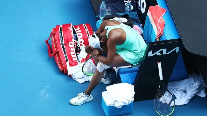 Venus Williams, a Melbourne, ha avuto due avversari