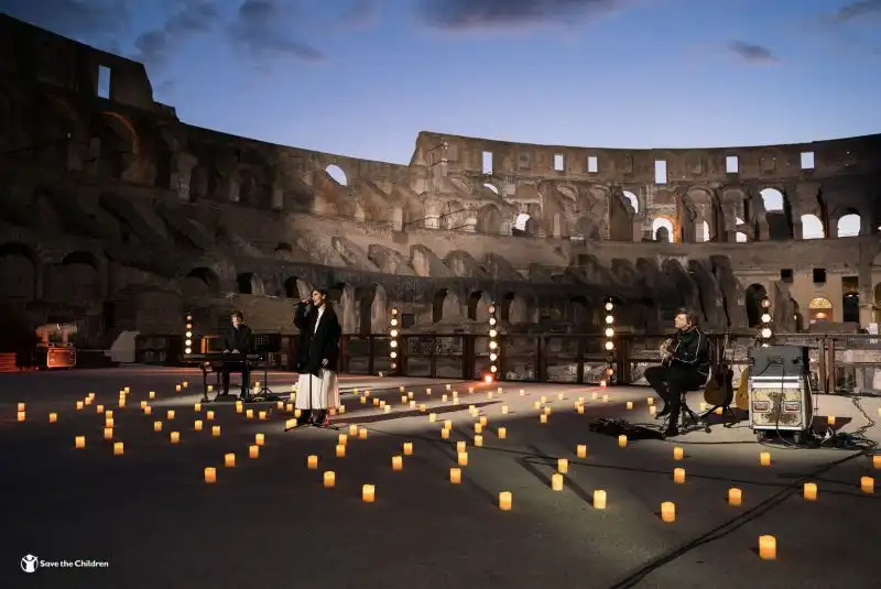 Levento si è tenuto a Roma su concessione del Ministero della Cultura  Parco archeologico del Colosseo, rispettando ogni restrizione anti-Covid