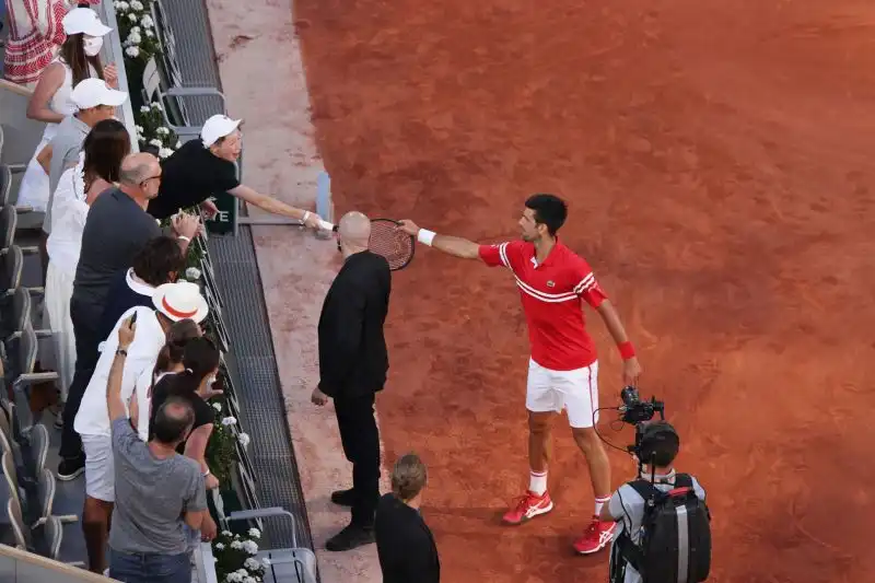 Novak Djokovic ha vinto due volte al Roland Garros domenica