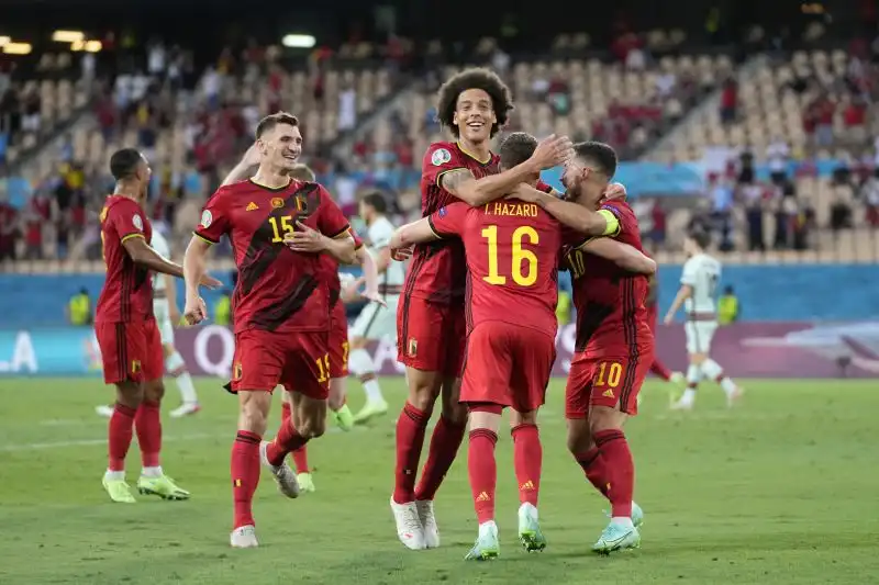 n un match intensissimo il Belgio la spunta su un generoso Portogallo: la decide un gioiello di Thorgan Hazard